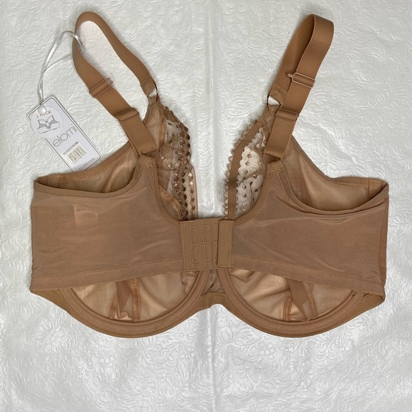 Elomi Matilda Bra in Café Au‎ Lait 38J - Picture 3 of 6